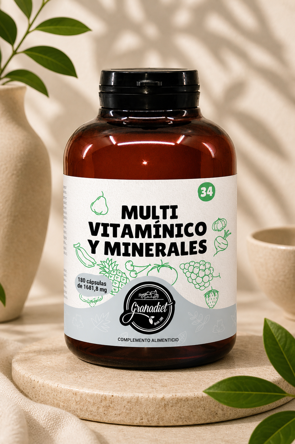 Multivitamínicos y Minerales 30 CAPS
