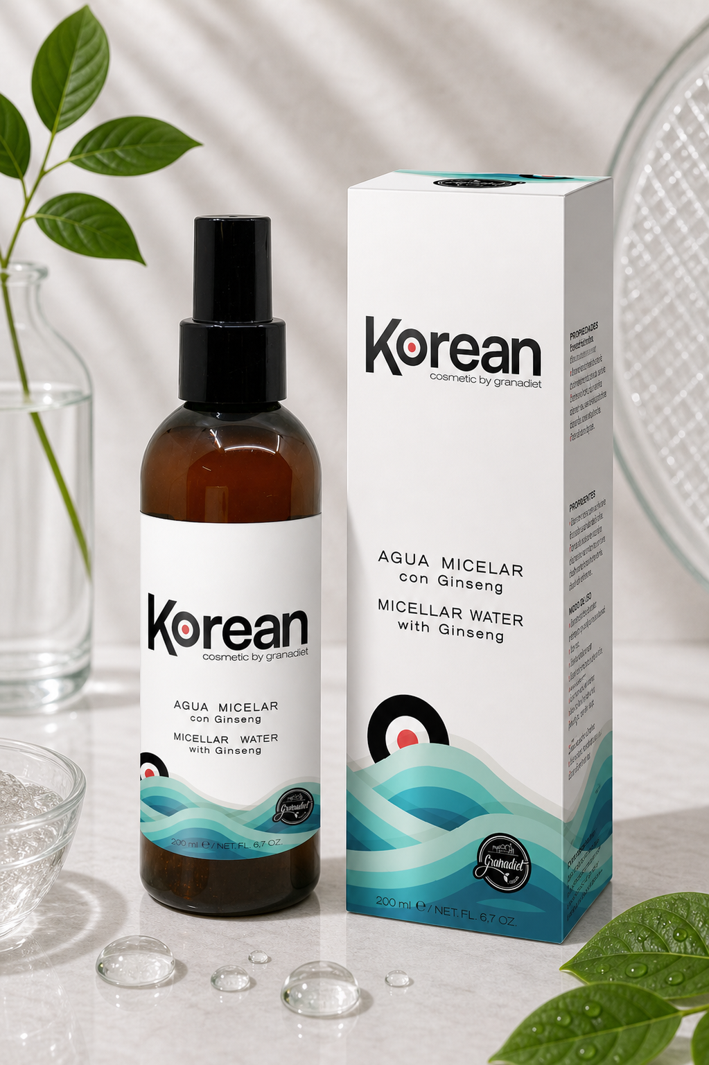 Agua Micelar Korean 200ml