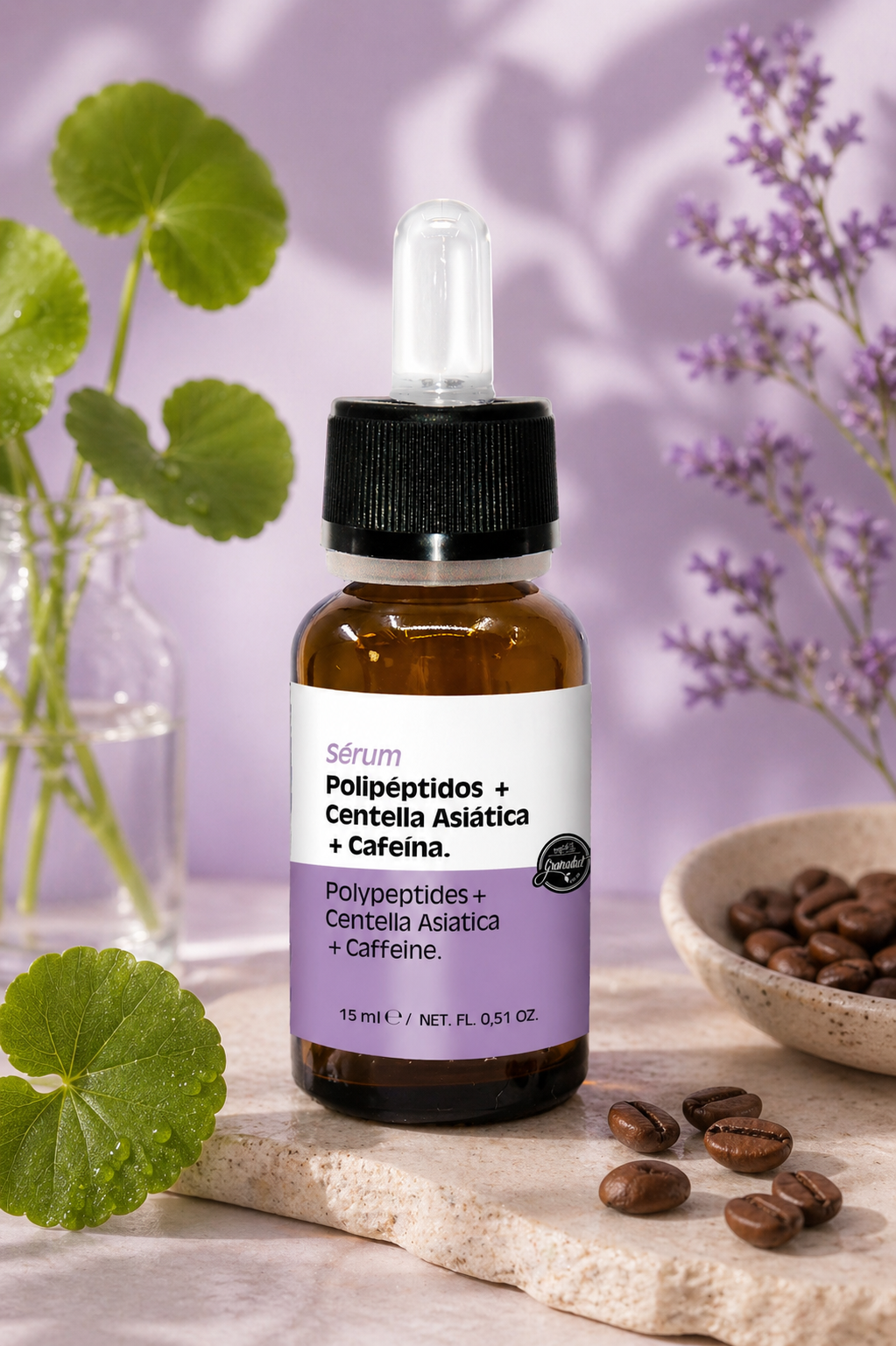 Sérum Reafirmar Polopeptidos+Centella+Cafeina 15 ML