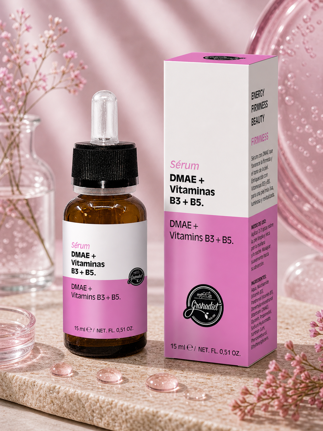 Sérum Regenerar DMAE+Vitaminas B3+B5 15 ML